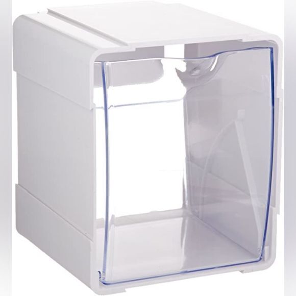 Deflecto Interlocking Tilt Bin Storage Organizer - Picture 3 of 5